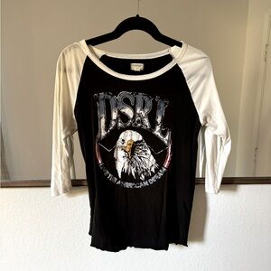 Denim & Supply Ralph Lauren Baseball T-Shirt